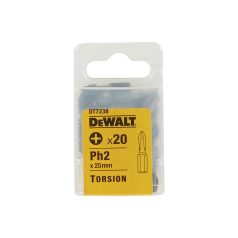  Csavarozóbetét, Torsion, PH2, 25mm, 20db/cs (DeWALT DT7238-QZ)