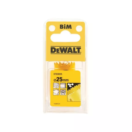Extrem körkivágó, HSS, bimetal, 25mm (DeWALT DT83025-QZ)