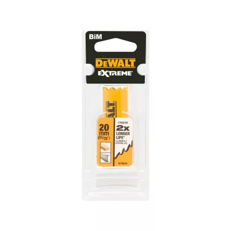 Extrem körkivágó, HSS, bimetal, 21mm (DeWALT DT90300-QZ)