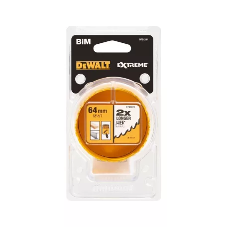 Extrem körkivágó, HSS, bimetal, 86mm (DeWALT DT90333-QZ)