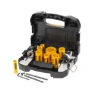 Extrem körkivágó készlet 16-51mm, HSS, bimetal, 13db-os (DeWALT DT90356-QZ)