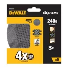 EXTREME EXCENTER Csiszolóháló 125mm 240G - 5db/cs (DeWALT DTM3107-QZ)