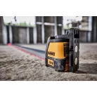Keresztszálas önbeálló vonallézer piros, kofferben (DeWALT DW088K-XJ) 