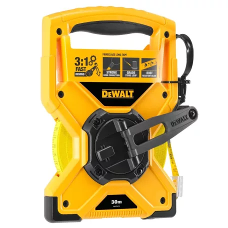 Üvegszálas, Hosszú Mérőszalag 30m (DeWALT DWHT34218-0)