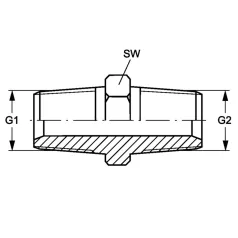 Adapter (AGN3/8")