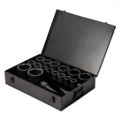 1" Gépi Dugókulcs 21db-os készlet (1.5/8-3.1/8" L: 90mm) (JQ-1-ZT021A)