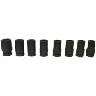 3/4" Gépi Dugókulcs 8db-os készlet (13/16-1.1/2", L: 90mm) (JQ-90-34-8set-SAE)
