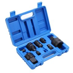   Gépi Dugókulcs Átalakító készlet 8db (1/4"-1"; L:26-78mm) (JQ-DPTR-8set)