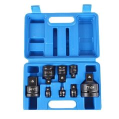   Gépi Dugókulcs Átalakító készlet 8db (1/4"-1"; L:26-78mm) (JQ-DPTR-8set)