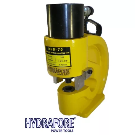 Hidraulikus gyűjtősín lyukasztó (35T, 3/8"-3/4") (M-70)