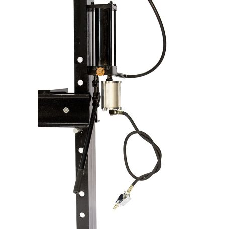 30T Hidraulikus műhelyprés sűrített levegőhajtású tápegységgel, nyomásmérő órával (SP30A)