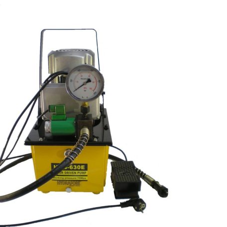 50T Hidraulikus műhelyprés, elektromos tápegységgel, mérőórával (WIMMER SP50E)