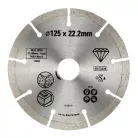Szegmentált gyémánt vágótárcsa, 125 x 22,2 mm (STANLEY STA38107-XJ)
