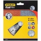 Szegmentált gyémánt vágótárcsa, 125 x 22,2 mm (STANLEY STA38107-XJ)