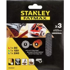 Stanley Quick-Fit Csiszolóháló SZETT (STANLEY STA39267) 