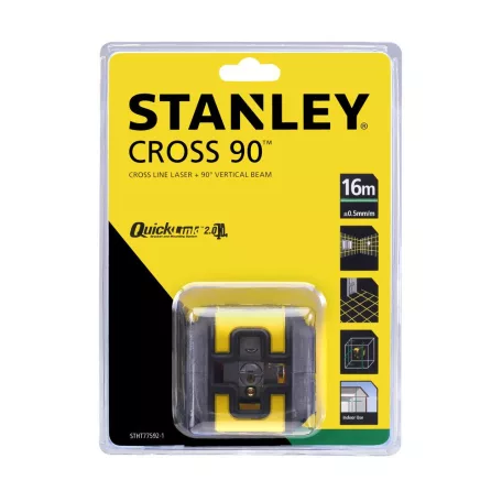 Cross90 Keresztsugaras Lézeres szintező - Zöld (STANLEY STHT77592-1)