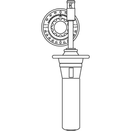 Kézi nyomatékcsavarhúzó TT_ FH BLUE 1/4" 0.1-5Nm (GEDORE)