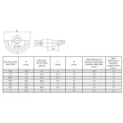 Mechanikus kézi csőhajlító (3/8"-1"; 10-25mm) Fa dobozban! (W-25S_WB)