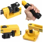 Mechanikus kézi csőhajlító (3/8"-1"; 10-25mm) Fa dobozban! (W-25S_WB)