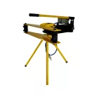 Hidraulikus csőhajlító, beépített sűrített levegős és kézi tápegységgel, állványos, 30T (1/2" - 3"; 22-90mm) (W-3Q)