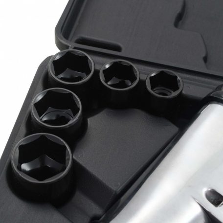 1/2" Pneumatikus szerszám készlet, 17db-os (WF-001)