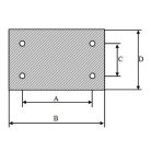 Hidraulikus kábelsaru prés fej, rögzíthető kivitel (10T, 16-240mm2) (Y-240F)