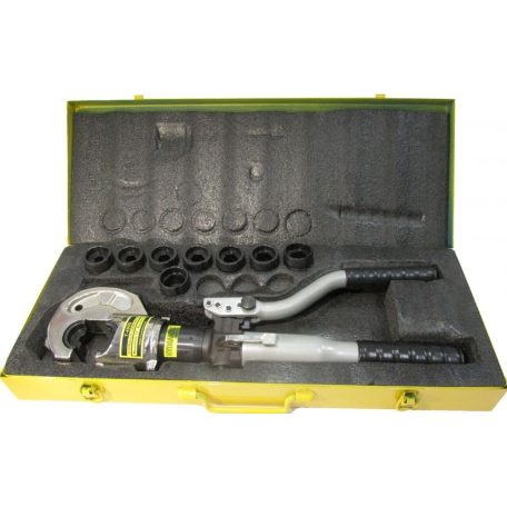 Hidraulikus kábelsaru prés automatikus nyomásszabályozó szeleppel (12T, 50-400mm2) (Y-400D)