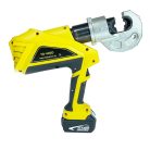 Akkumulátoros kábelsaru prés, krimpelő (12T/16-400mm2, C-fej), 2x18V/4.0Ah (YD-400L)
