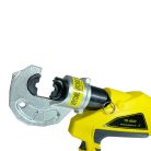 Akkumulátoros kábelsaru prés, krimpelő (12T/16-400mm2, C-fej), 2x18V/4.0Ah (YD-400L)