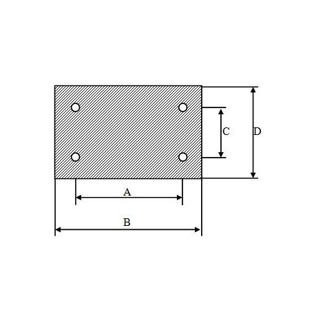 Hidraulikus kábelsaru prés fej (11T, 50-400mm2) (YF-400F)