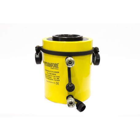Kettős működésű üreges hidraulikus munkahenger (100T, 100mm) (YG-100100KS)