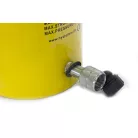 Egyszeres működésű biztosítóanyás hidraulikus munkahenger (100T, 150mm) (YG-100150LS)