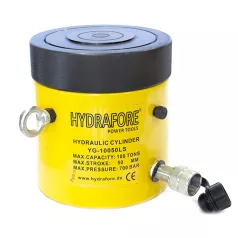   Egyszeres működésű biztosítóanyás hidraulikus munkahenger (100T, 50mm) (YG-10050LS)