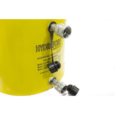 Kettős működésű üreges hidraulikus munkahenger (200 T, 100mm) (YG-200100KS)