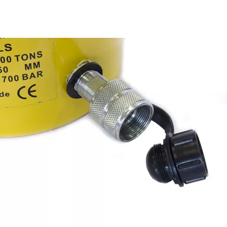 Egyszeres működésű biztosítóanyás hidraulikus munkahenger (300 T, 50mm) (YG-30050LS)