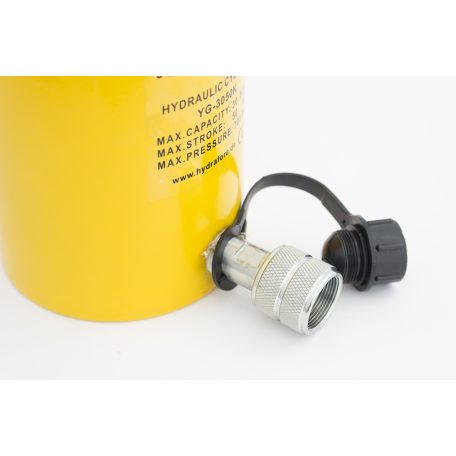Egyszeres működésű üreges, gallérmenetes hidraulikus munkahenger (30T, 50mm) (YG-3050KCT)