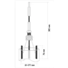 Henger hónoló 51-177 mm (YT-05812)