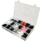 Furatfedő készlet, Műanyag patent készlet 360 részes Toyota/Lexus (YATO YT-06650)