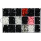 Furatfedő készlet, Műanyag patent készlet 360 részes Toyota/Lexus (YATO YT-06650)