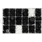 Kárpit rögzítő patent, furatfedő készlet Nissan 408db (YATO YT-06657)