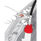 Autóhűtő nyomásmérő készlet 28 részes (YT-06721)