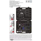 Autóhűtő nyomásmérő készlet 28 részes (YT-06721)