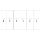 Szárnyas anya készlet M4-M10, 150 részes (YATO YT-06776)