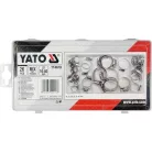 Horganyzott acél tömlőbilincs készlet 26 részes (YATO YT-06782)