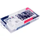 Kábelátvezető gumigyűrű készlet 180részes (YATO YT-06878)
