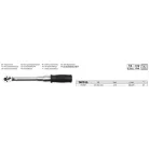 Nyomatékkulcs 1/4" 2-10 Nm / 268-278 mm CrV (YATO YT-0751)