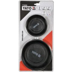 Mágnestál készlet, 2db Ø108 mm, Ø150 mm (YATO YT-08302)