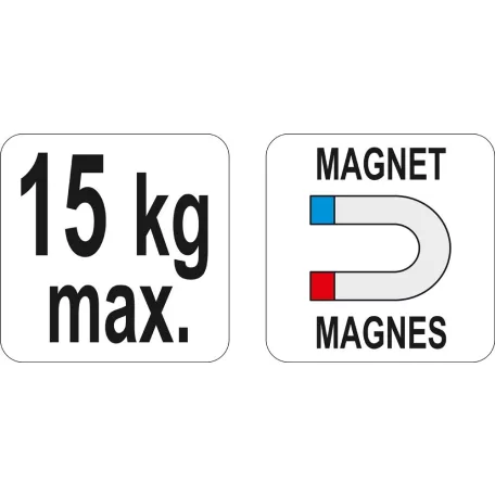 Mágneses szerszámtartó pneumatikus ütvecsavarozóhoz max. 15kg (YATO YT-08707)