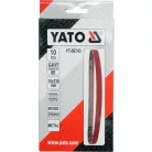 Csiszolószalag 10db/cs., 10x330 mm P60 (YATO YT-09743)