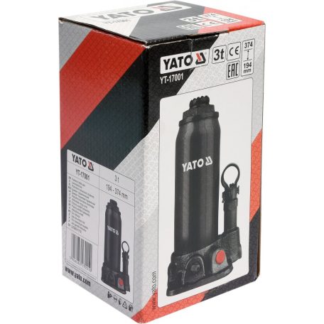 Palackemelő, 3T, 194-374 mm (YATO YT-17001)